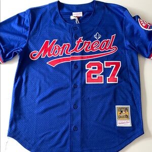 Vladimir Guerrero Sr. Montreal Expos Mitchell & Ness Jersey